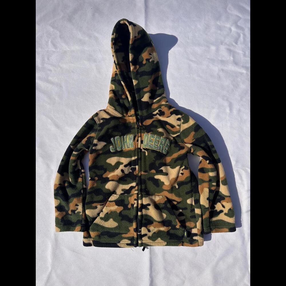 Boys John Deere Zip-Up Size: 3T